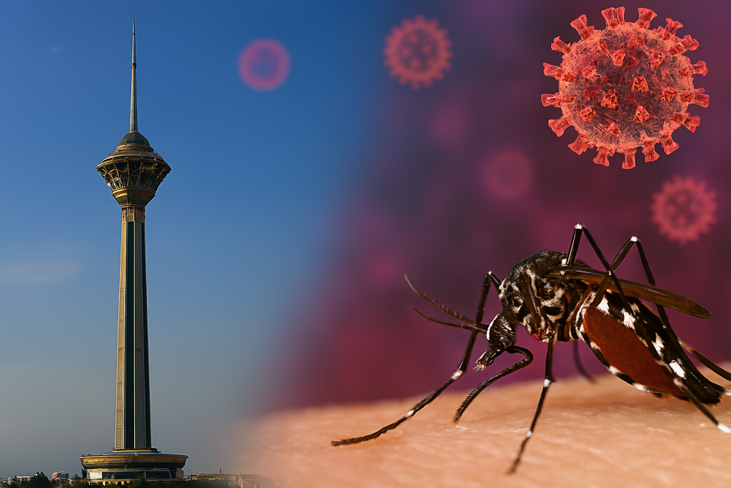 جدیدترین اخبار انتشار تب دنگی در تهران